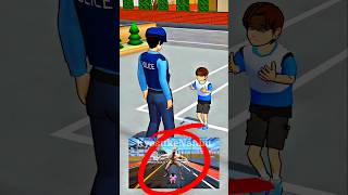 Police Kalahkan‼️Yuta Zombie Bhoot Monter Yang Bohonginya❓️🧟‍♂️ sakuraschoolsimulator shorts [upl. by Seafowl824]