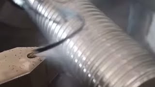 Thread Cutting on Lathe Machine [upl. by Jerrome254]