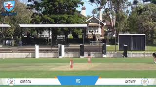 NSW Prem Cricket  Womens Second Grade  Round 1  Gordon v Sydney [upl. by Sonja]