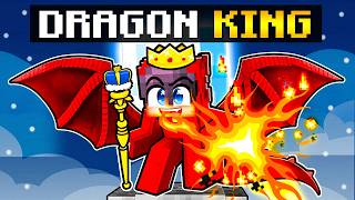 Becoming a DRAGON KING in Minecraft [upl. by Anialram]