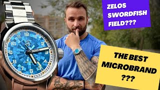 Is Zelos the best Microbrand Zelos Swordfish Field 38mm [upl. by Oralle975]