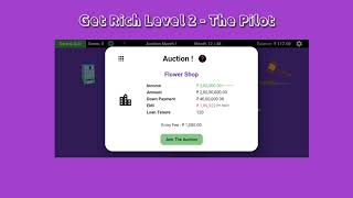 Get Rich Level 3 The Pilot  Rat Race 2  Real Life Monopoly  Gameplay [upl. by Ysied149]