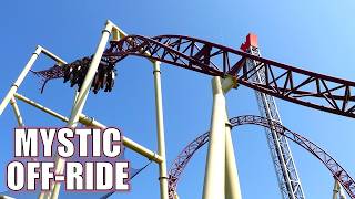 Mystic OffRide Footage Walibi RhoneAlpes Gerstlauer Infinity Coaster  NonCopyright [upl. by Cowie]