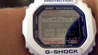 GShock GWX5600C7 UnboxingAtomic Time Manual Receive [upl. by Hadeehsar]