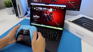 I Bought a M3 MacBook Pro so I can Play PS5 Games on It [upl. by Eisdnyl967]