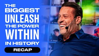 Tony Robbins BIGGEST Virtual Event of ALL TIME UPW March 2024 [upl. by Merdith]