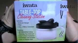 Iwata Airbrush Cleaning Station  Product Review [upl. by Adrian]