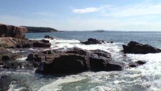 Thunder Hole Acadia National Park  Maine [upl. by Creighton]