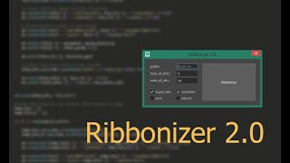 Ribbonizer 20 for Maya  Create Ribbon with any NURBS Surface [upl. by Ettenwad]