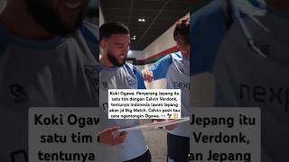 Koki Ogawa Penyerang Jepang 1 tim dgn Verdonk Calvin pasti tau cara ngantongin Ogawa 👀🦅💥 [upl. by Kimball]