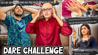 FANS K KEHNY PY TIND KER DE 😱  Zyra Ka Face Reveal 😍  Dare Challenge Part1 😈 [upl. by Lantha]