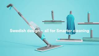 Smart Microfiber Spray mop system [upl. by Ricard]