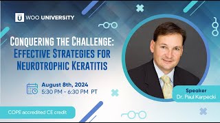 Conquering the Challenge Effective Strategies for Neurotrophic Keratitis [upl. by Shina]