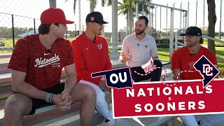 Three Oklahoma Sooners Pitchers Go to Washington [upl. by Ibib]