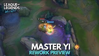 Master Yi Rework  Wild Rift [upl. by Bruns]