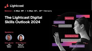 The Lightcast Digital Skills Outlook 2024 Webinar [upl. by Lenehc33]