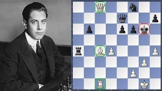 World Champion Checkmate Challenge  José Raul Capablanca [upl. by Boudreaux]