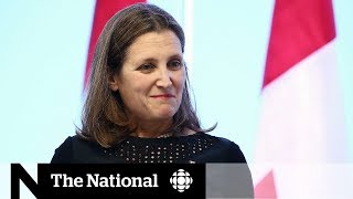 Russia targets Canadas Freeland with smear video [upl. by Turino]