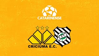 CRICIÚMA X FIGUEIRENSE  JORNADA ESPORTIVA  CAMPEONATO CATARINENSE  20012024 [upl. by Myo]