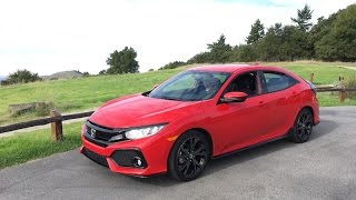 2017 Honda Civic Hatchback – Redline Review [upl. by Aisirtap]