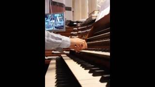 Prelude and Fugue in sol minor on quotMisericordes sicut Paterquot  Michał Szostak improvisation [upl. by Atinehc61]