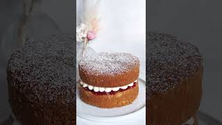 Decorating a simple victoria sponge  Grandmas Favourite [upl. by Geddes]