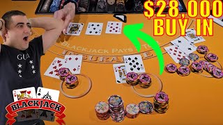 MASSIVE WINNING Session On High Limit Black Jack Table At PEPERMILL Casino [upl. by Ilamad]