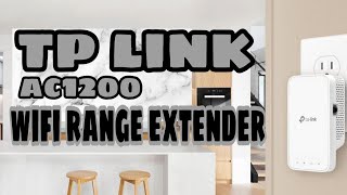 tp link ac1200 wifi range extender re330 [upl. by Bentley765]