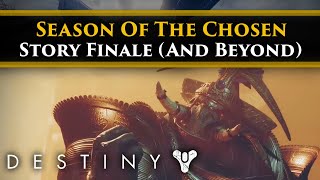 Destiny 2 Lore  Season of the Chosen Finale The new strike amp final Caiatl cutscene explained [upl. by Artemahs844]