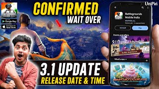 FINALLY OFFICIAL BGMI 31 UPDATE RELEASE DATE WITH TIME🔥 Faroff  UniPin BUY BGMI UC On UniPin [upl. by Eseryt867]