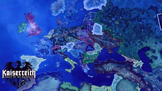 HOI4 Kaiserreich Timelapse 19361944 AI Only Remnants of Revolution [upl. by Yonina]