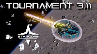 Space Engineers PVP  StarCore Tournament 311  Match 1 [upl. by Icrad]