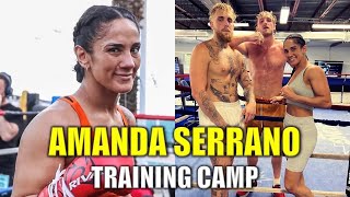 Amanda Serrano Training Camp [upl. by Aela]