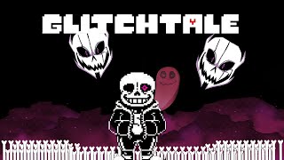 MEGALOMANIAC Sans Fight Glitchtale fan game [upl. by Ardnekat]