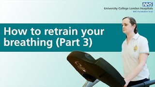 How to retrain your breathing  Part 3  Asthma long covid or breathlessness [upl. by Ellinnet]