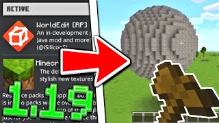 World Edit Addon For MCPE 119  Minecraft Bedrock Edition [upl. by Margarita493]