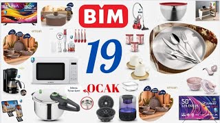 BİM 19 OCAK 2024 MUTFAK ELEKTRONİK AKTÜELİ [upl. by Nyrehtac]