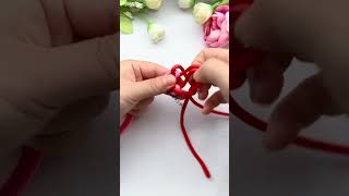 Qiankun Shengshi Knot Ropemaking Skills Sharing Fancy Knotting Knotting Techniques Easytolear [upl. by Ramhaj]