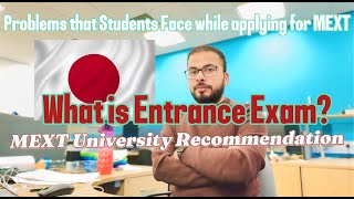 What is Entrance Exam Challenges Faced by Students When Applying for MEXT AwaisVlogs HindiUrdu [upl. by Wisnicki262]