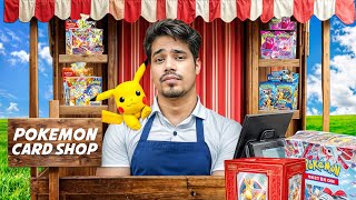 FINALLY I OPENED MY POKEMON CARD SHOP 😍🤑 [upl. by Synn299]