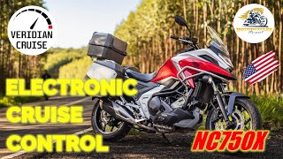 Electronic Cruise Control on a Honda NC750X [upl. by Sileas]