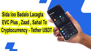 Sida Lacag Loogu Badalo Lacagta EVC ZAAD Sahal To Cryptocurrency [upl. by Akemak855]