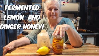 Fermented LemonGinger Honey Easy [upl. by Noimad]