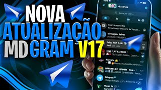 NOVO MDGRAM MOD V17 MELHOR ATUALIZAÇÃO COM COMANDOS OCULTOS 💙 2023 [upl. by Artur143]