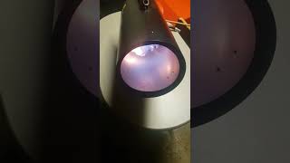 Propane Heater heating the garage heat heating shortsvideo winter snow [upl. by Ardeha]