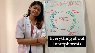 Iontophoresis  electrotherapy  physiotherapy  must watch [upl. by Tirza]