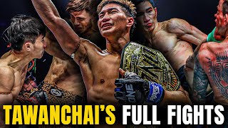 The COLDEST Muay Thai Fighter 🤯 Tawanchai’s Epic Wins [upl. by Athey]