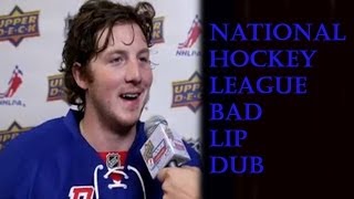 Bad Lip Dub  NHL Hockey Players [upl. by Thursby]