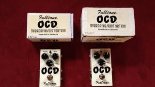 Fulltone OCD Comparison 14 VS 17 [upl. by Bowman]