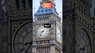 bigben greatbell clock elizabethtower tower queenelizabeth london shorts facts viral [upl. by Ycnay249]